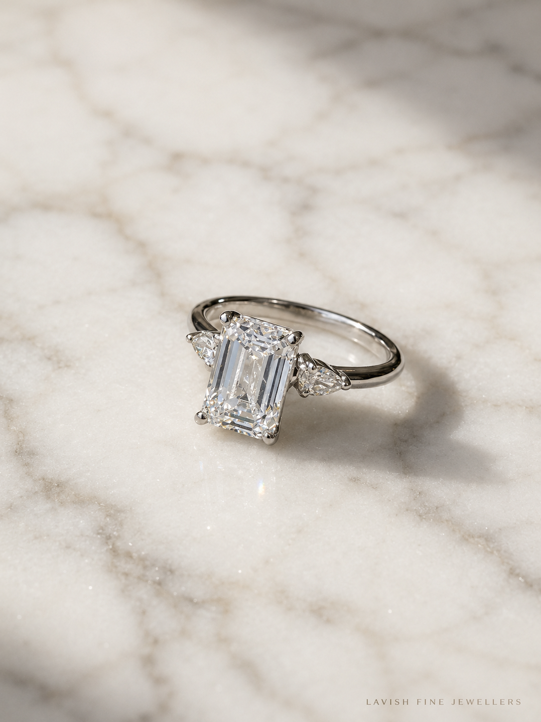 Lab Grown Diamond Ring Alternative