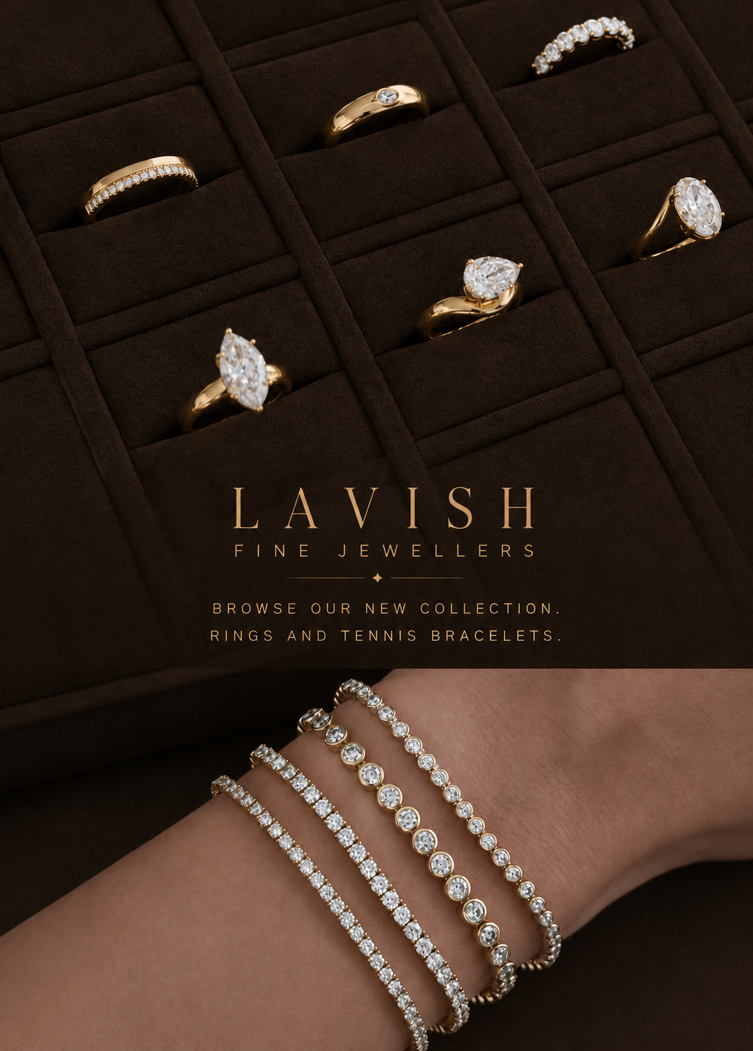 Honesty and Transparency - model hands with tennis bracelets