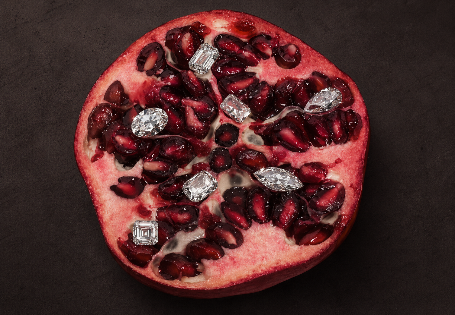 Sustainability - rings stack in fig fruit