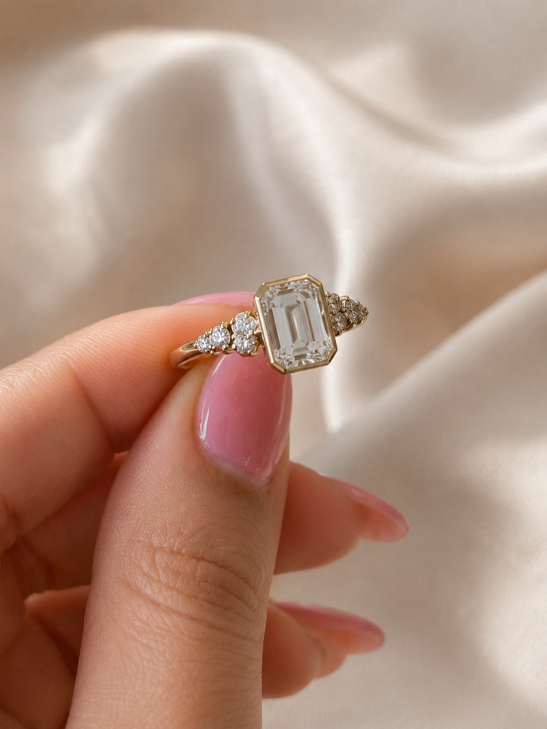 LAVISH Ring Close Up Hand