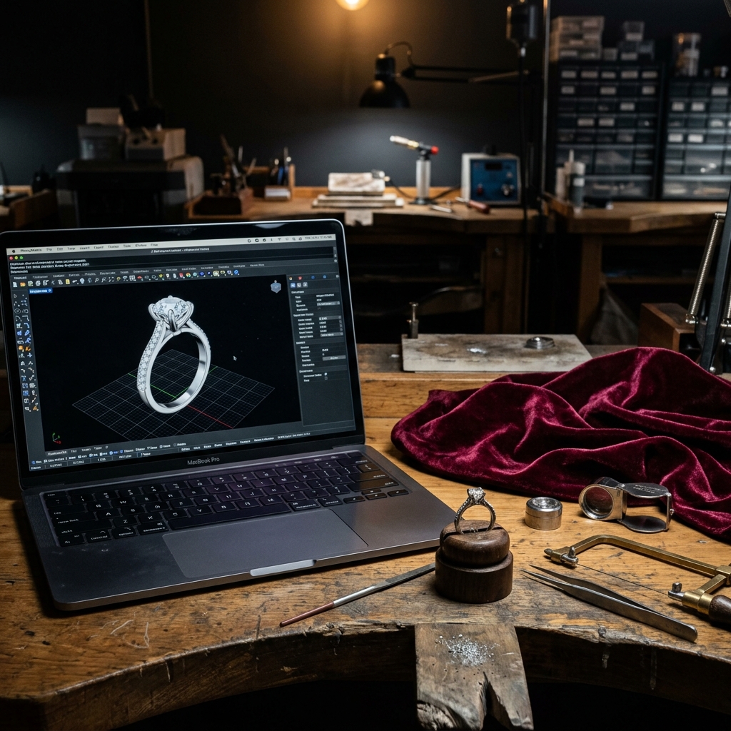 Digital CAD Design for your ring