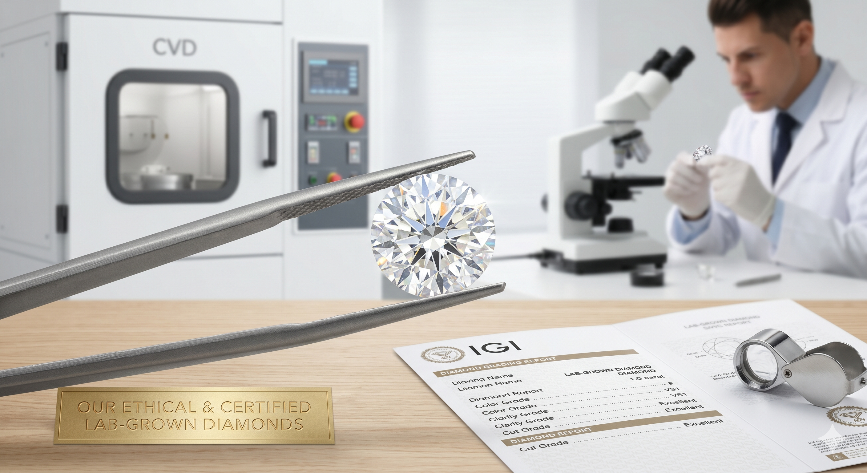 LAVISH Model Diamond Ring Look