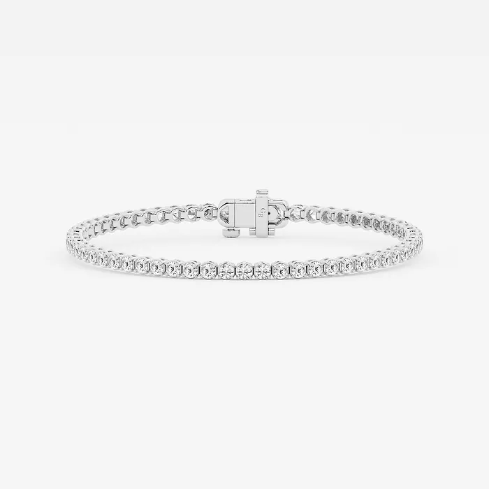 Round Petite Tennis Bracelet