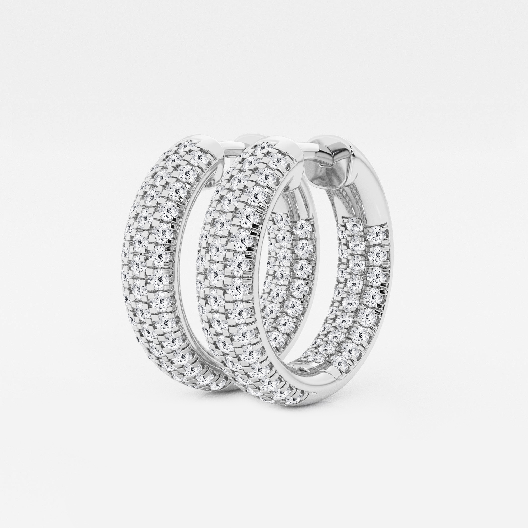 Pave Hoops additional view 1