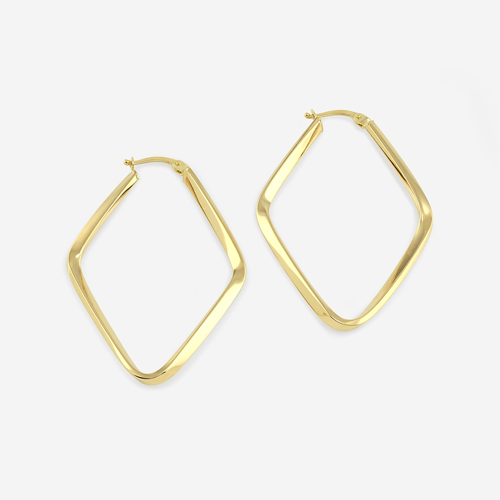 Plain Square Hoops