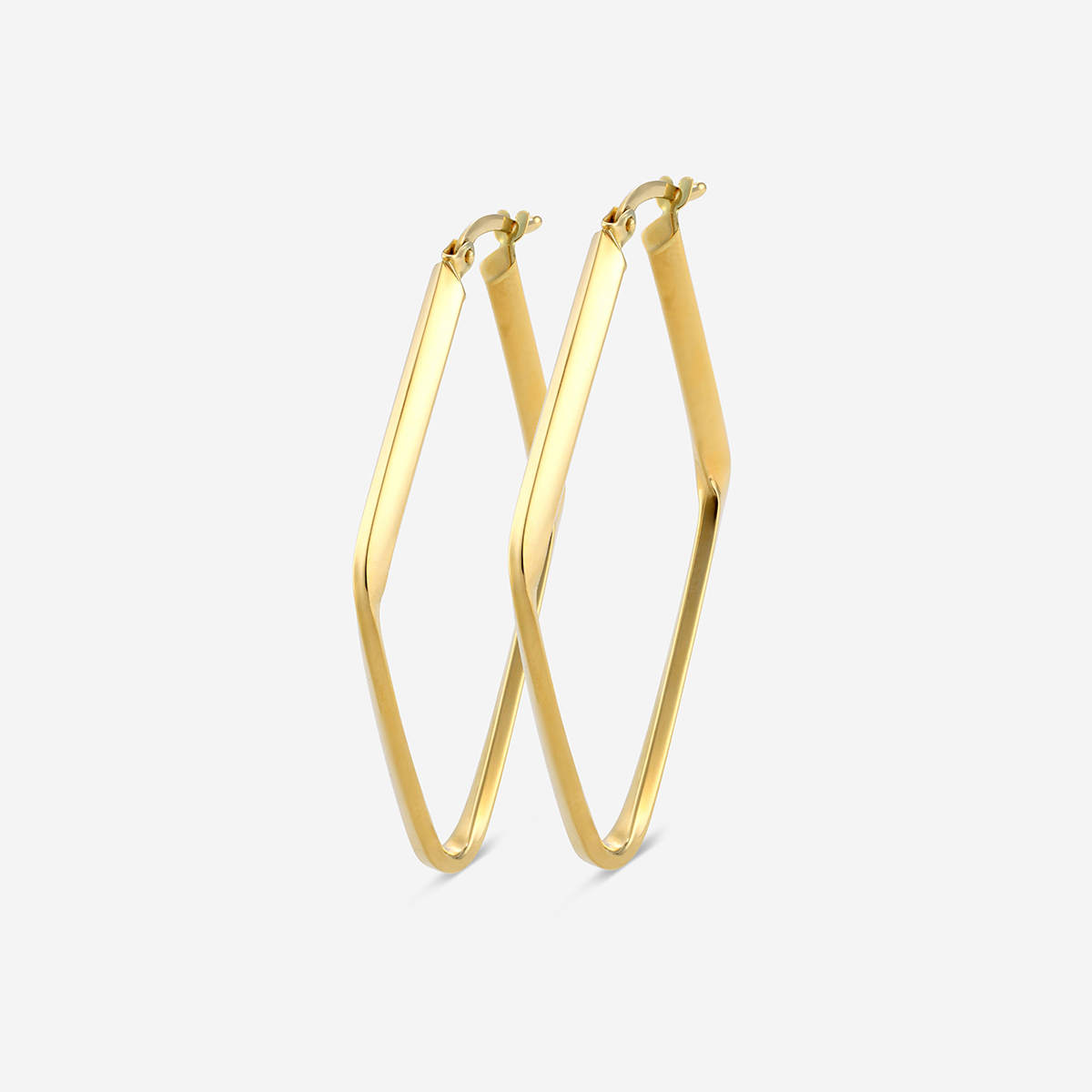 Plain Square Hoops additional view 1