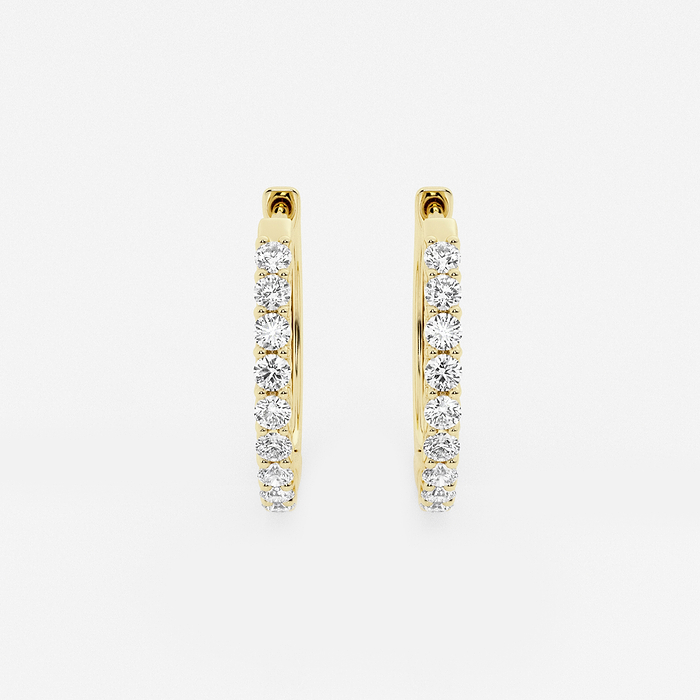 Shared Prong Hoops