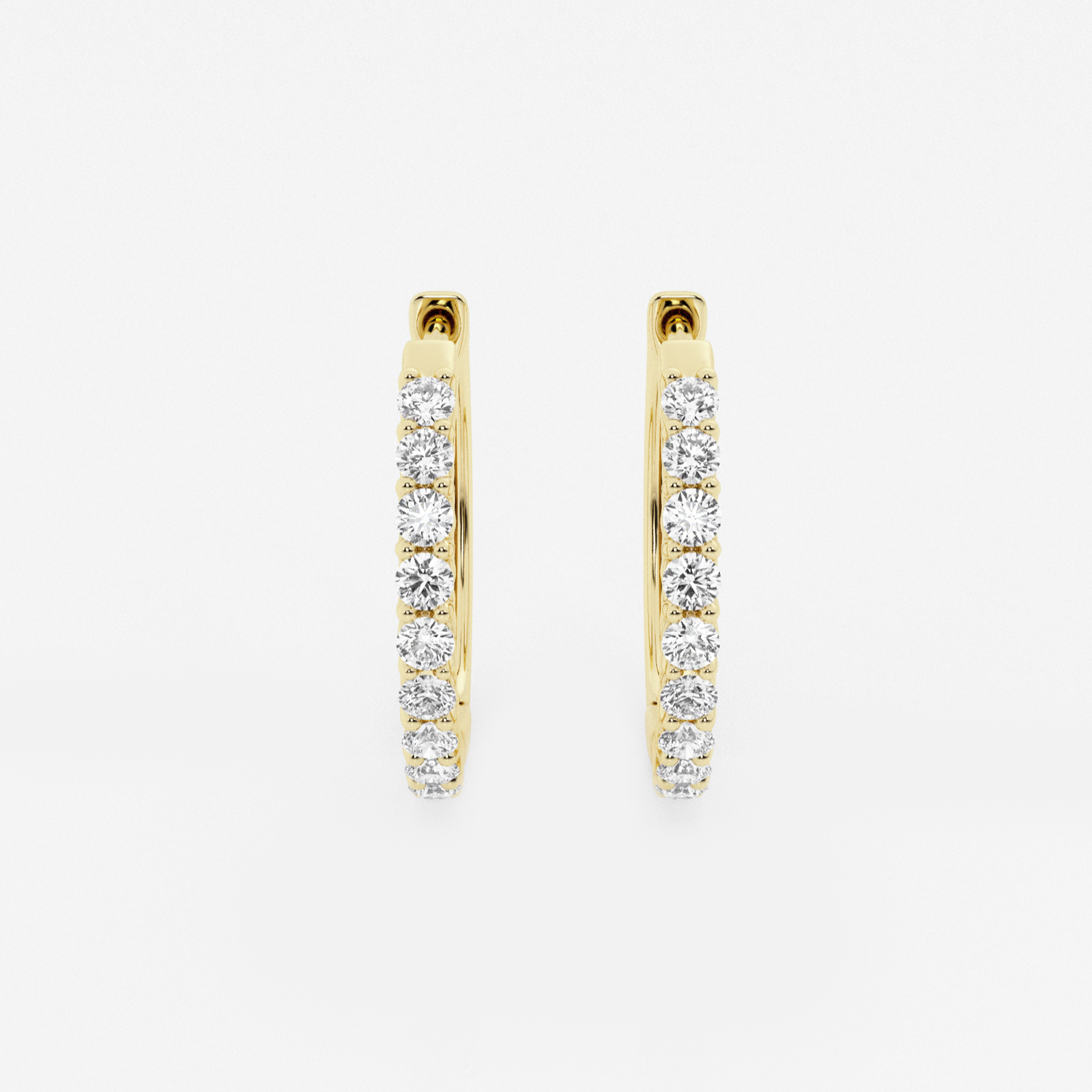 Shared Prong Hoops