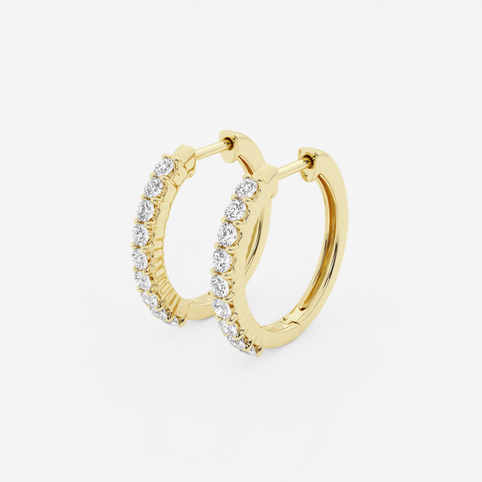 Shared Prong Hoops additional view 1