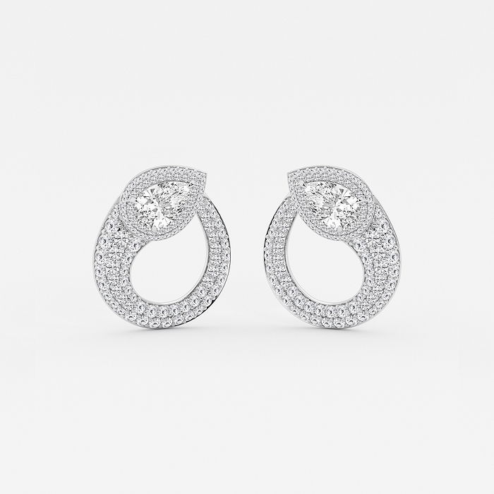 Pear Earrings
