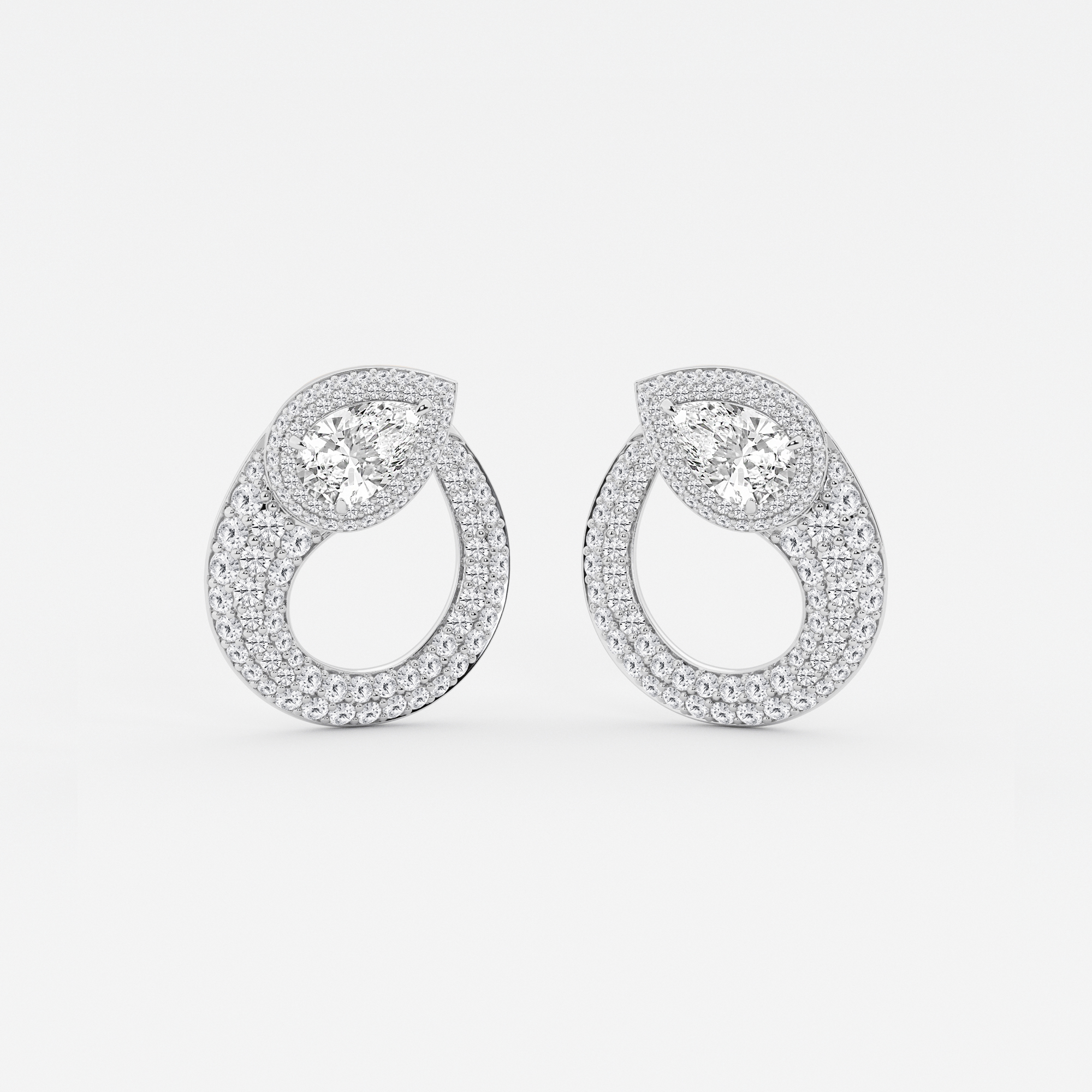 Pear Earrings