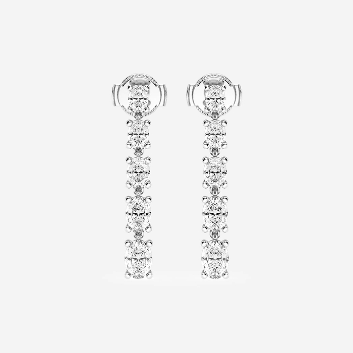 Oval Graduated Dangles