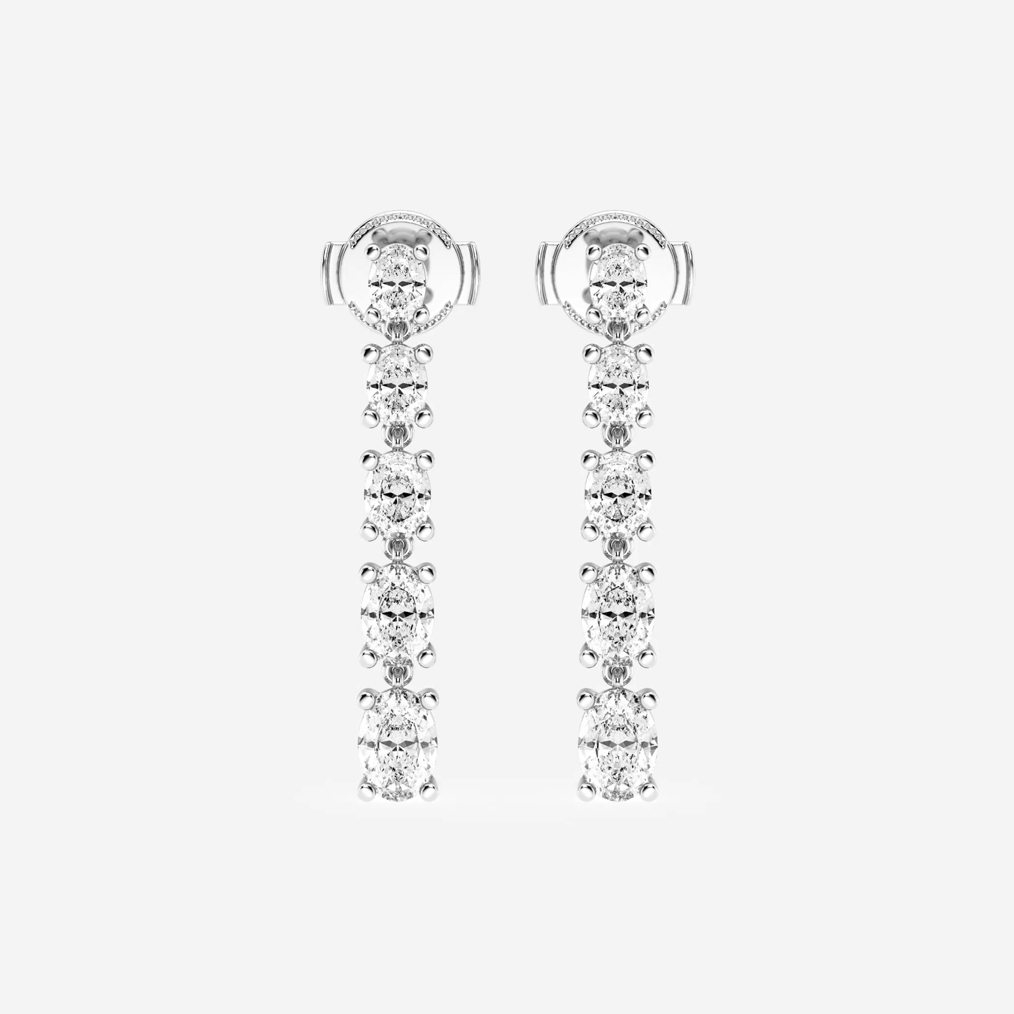 Oval Graduated Dangles