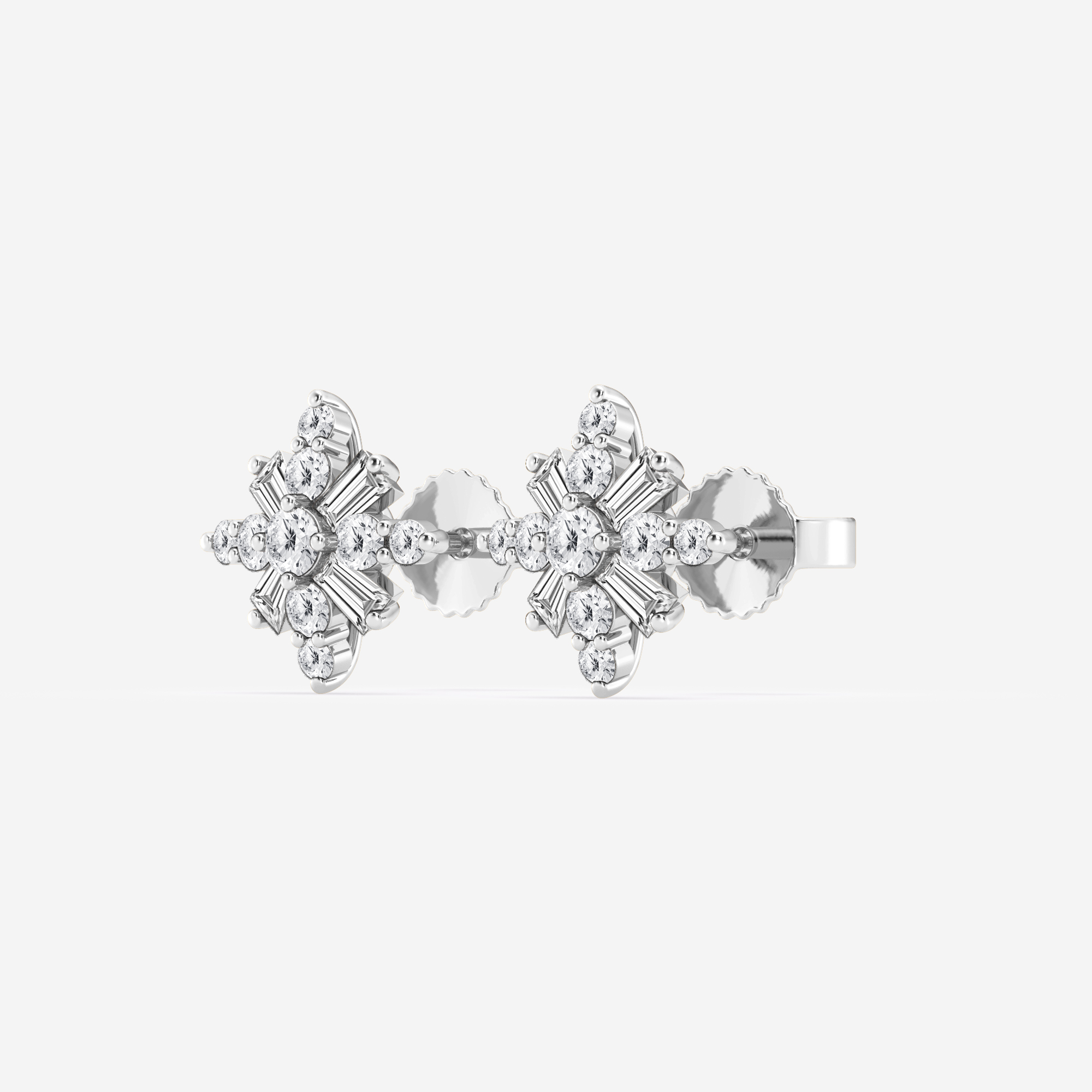 Snowflake Studs additional view 1