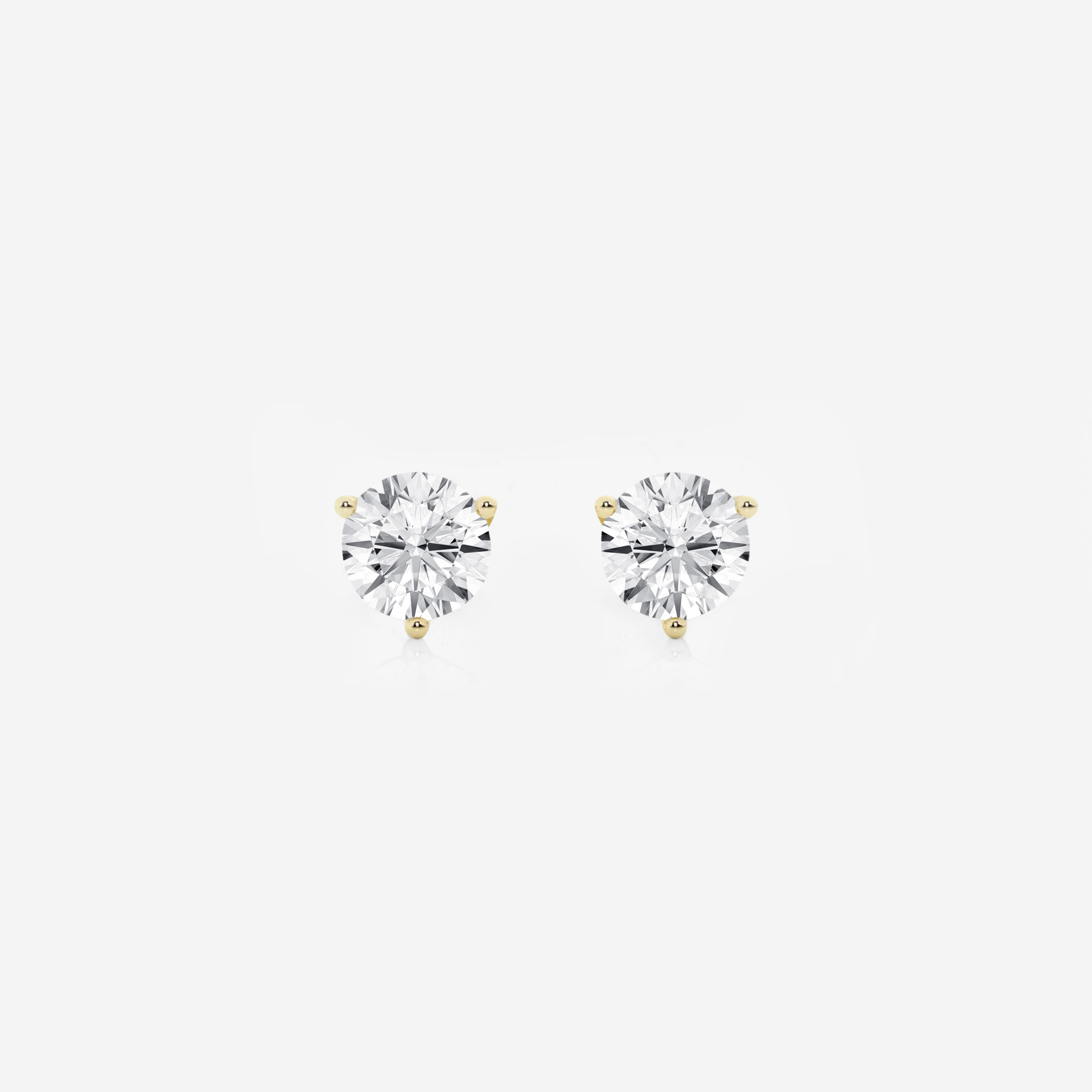Three Prong Studs