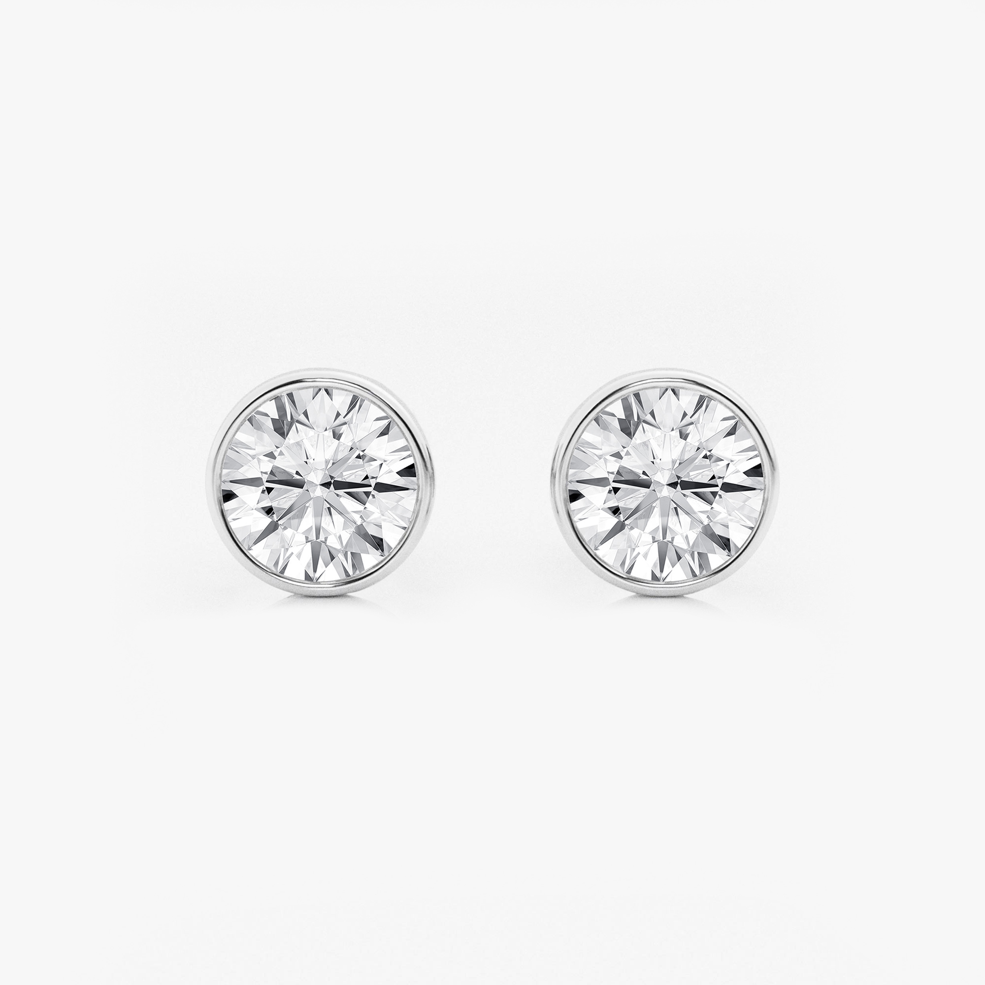 Bezel Set Studs