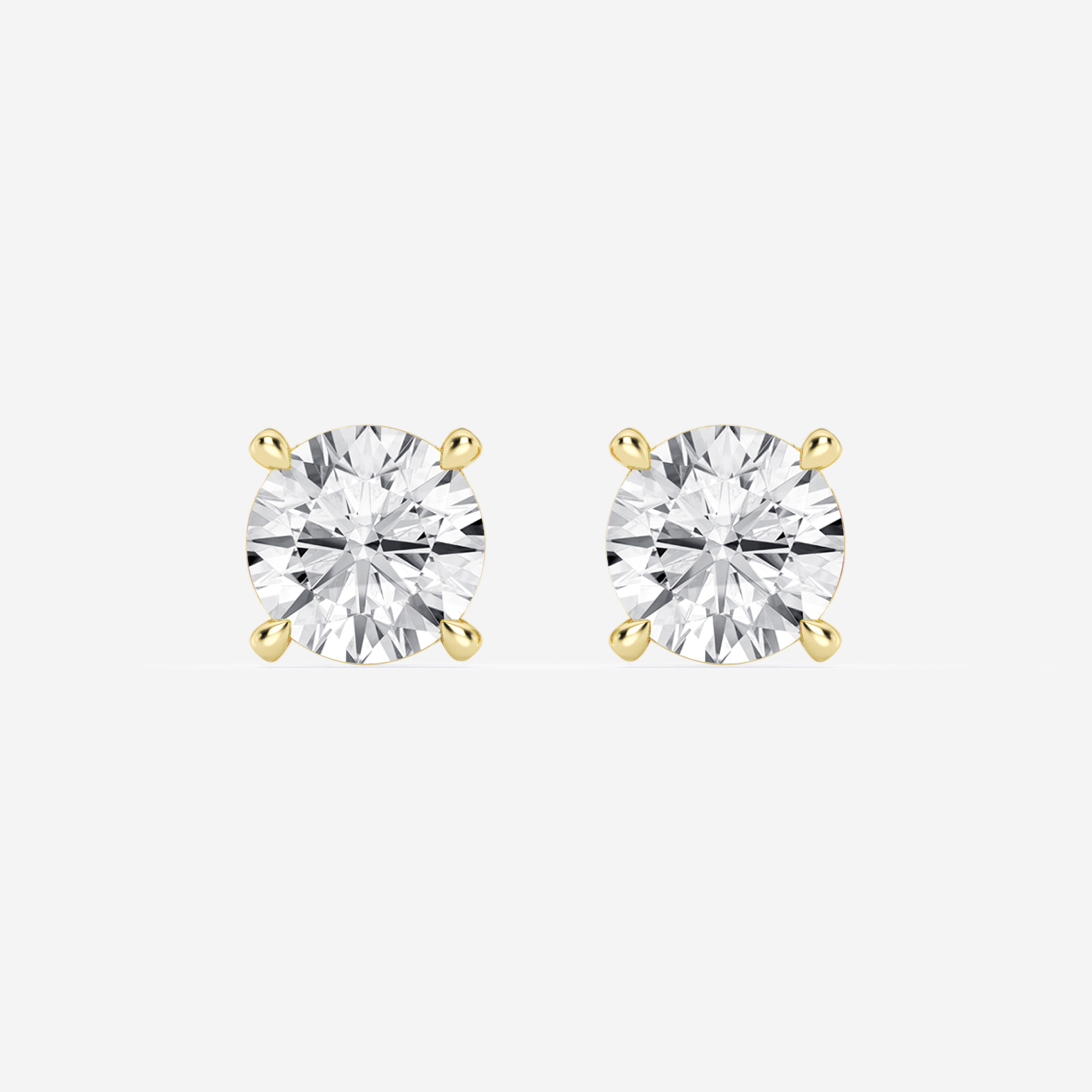 Side Stone Studs