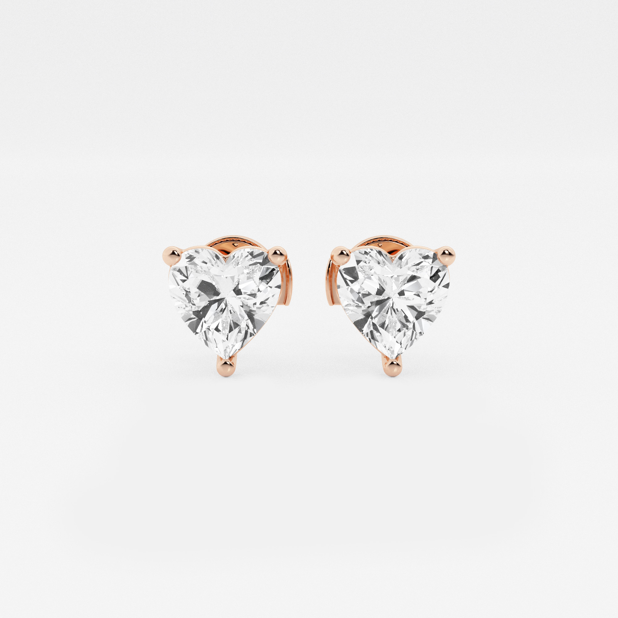 Heart Studs