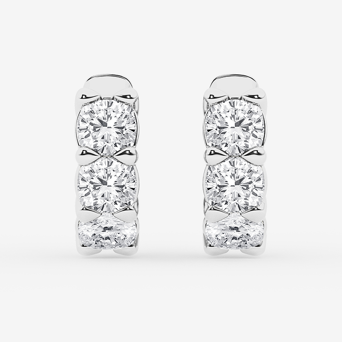 Cushion Huggie Hoops