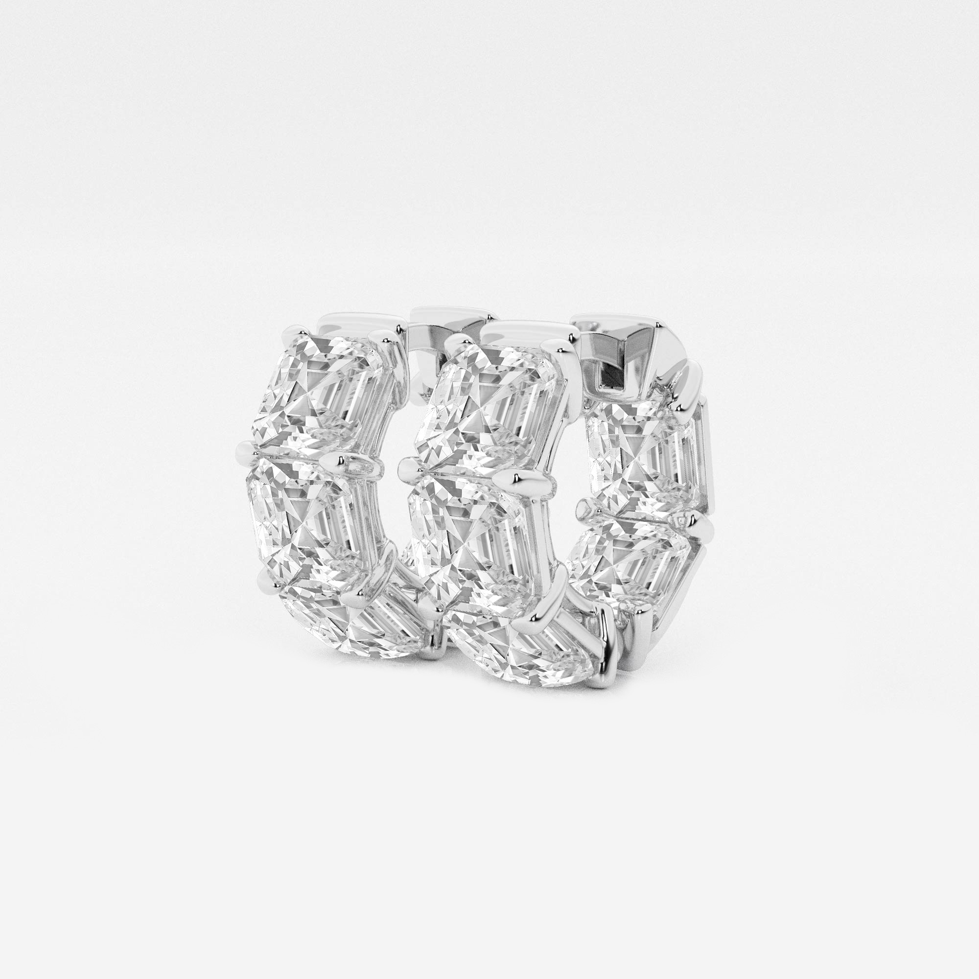 Huggie Asscher Hoops additional view 1