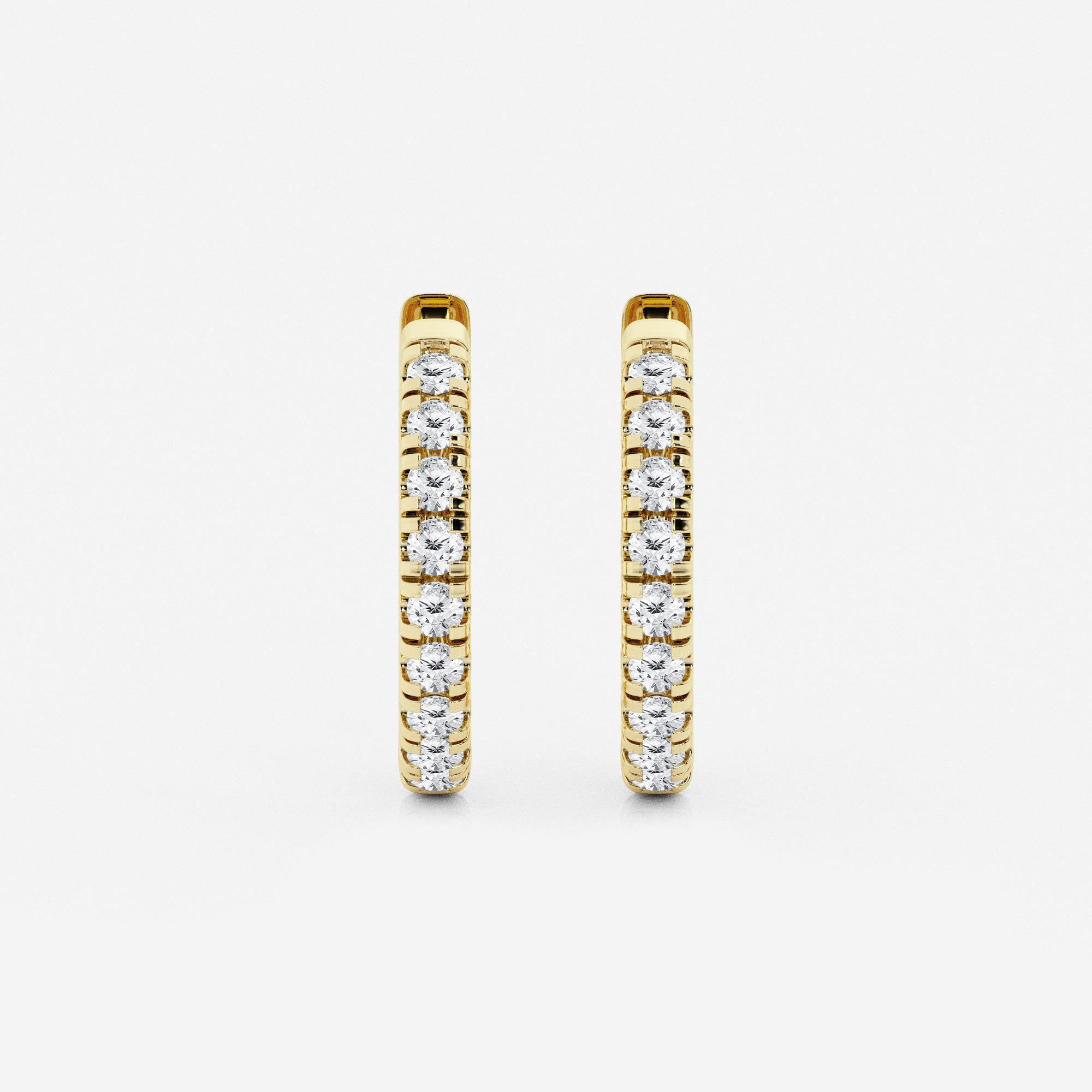 French Pave Hoops