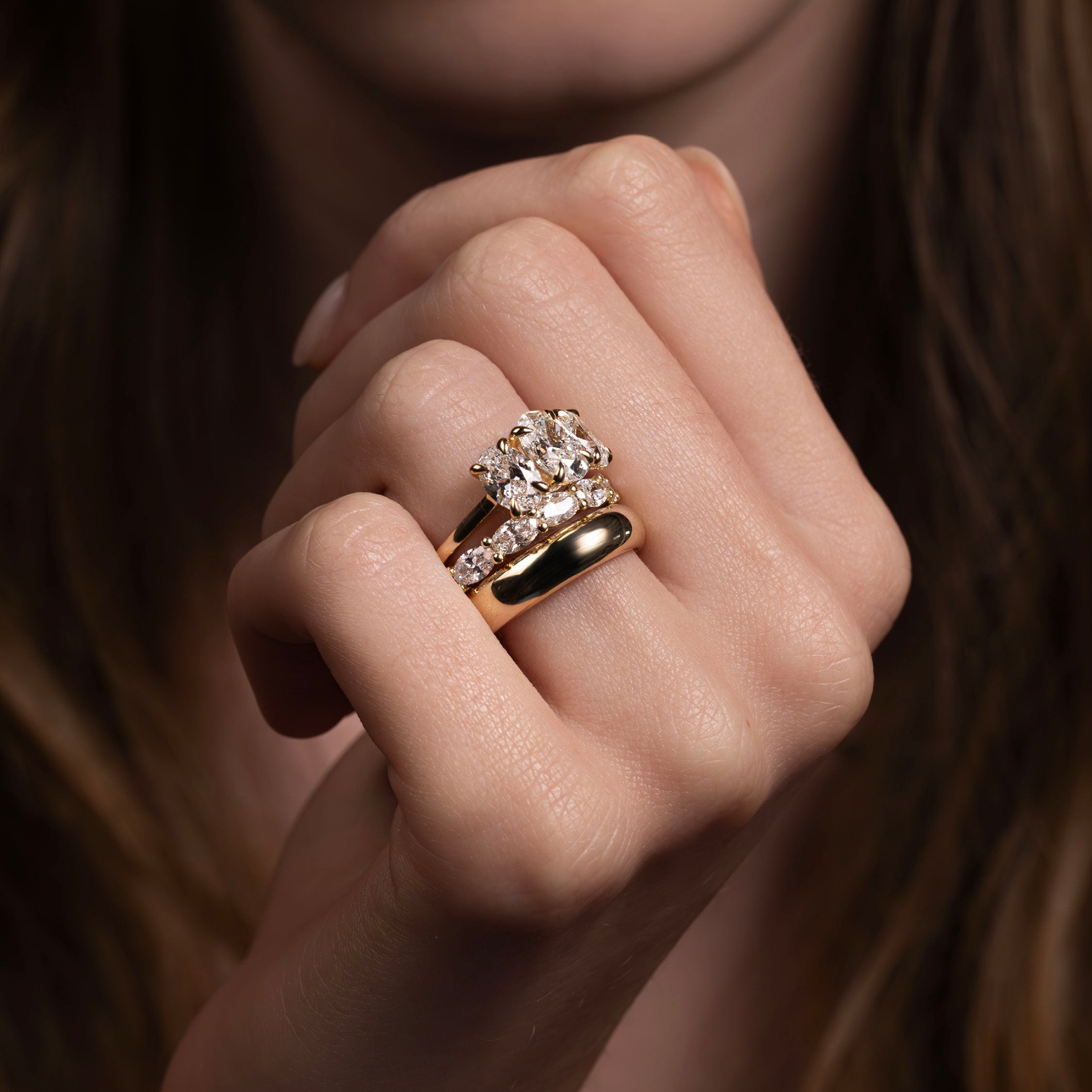 The Nove Ring - Classic Domed Wedding Ring additional view 1
