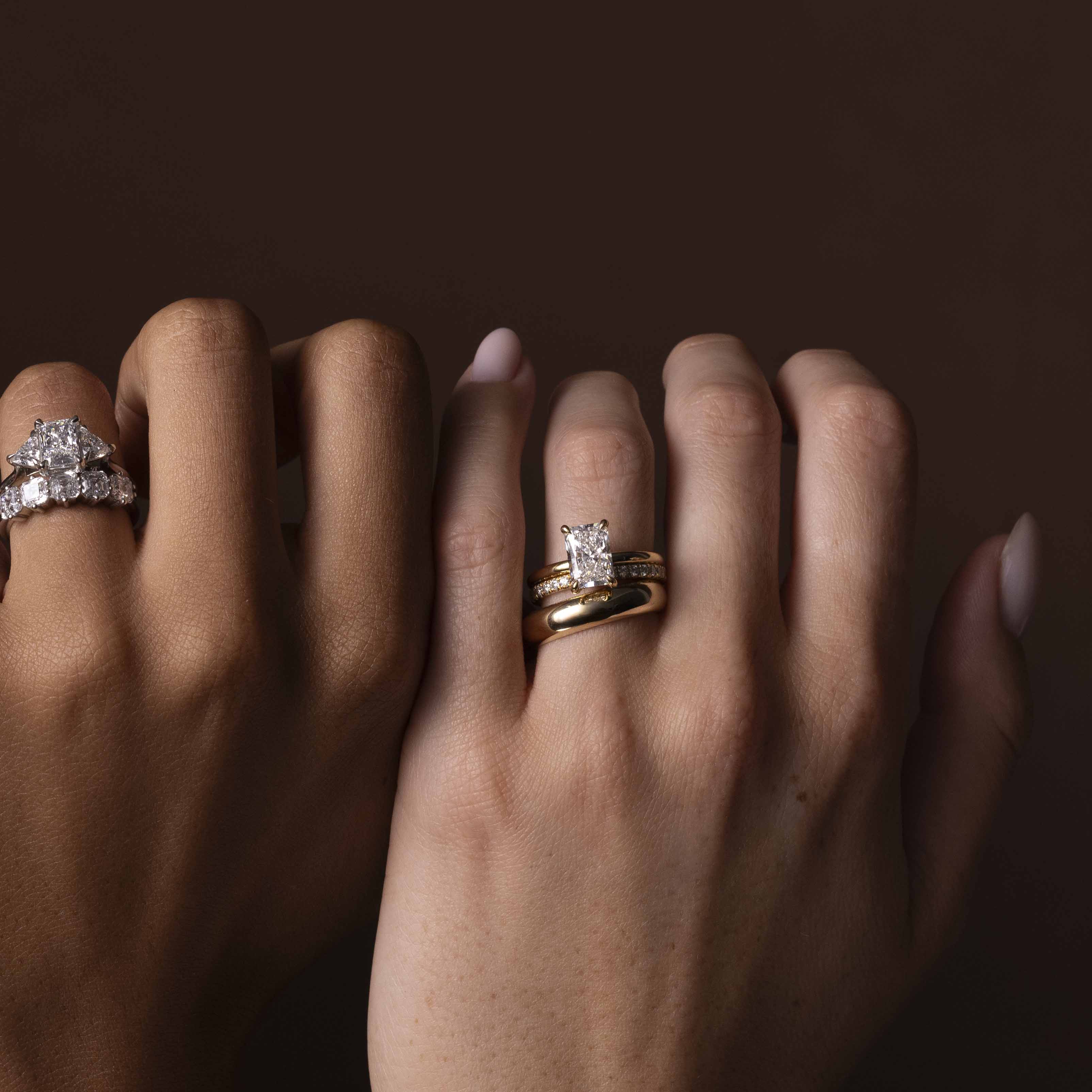 The Nove Ring - Classic Domed Wedding Ring additional view 3