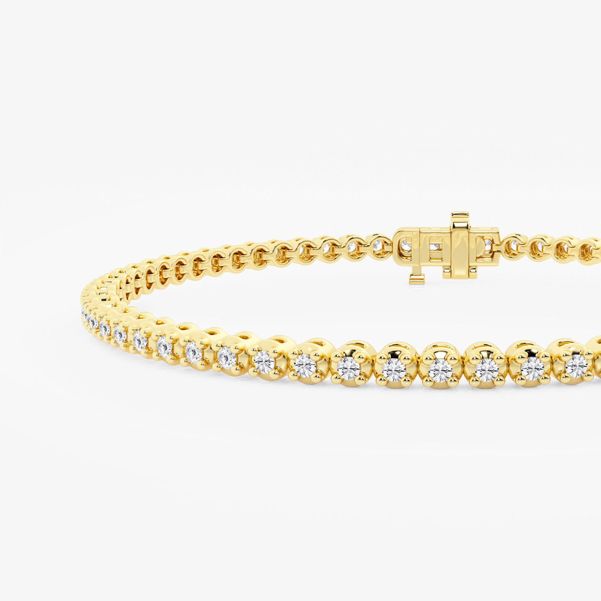 Classic Round Tennis Bracelet additional view 1