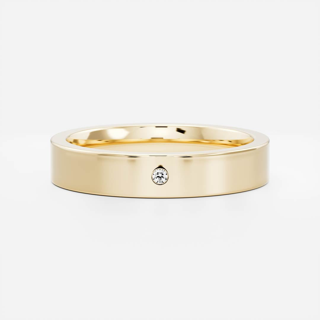 The Matteo Ring - Classic Statement Men's Wedding Band additional view 3