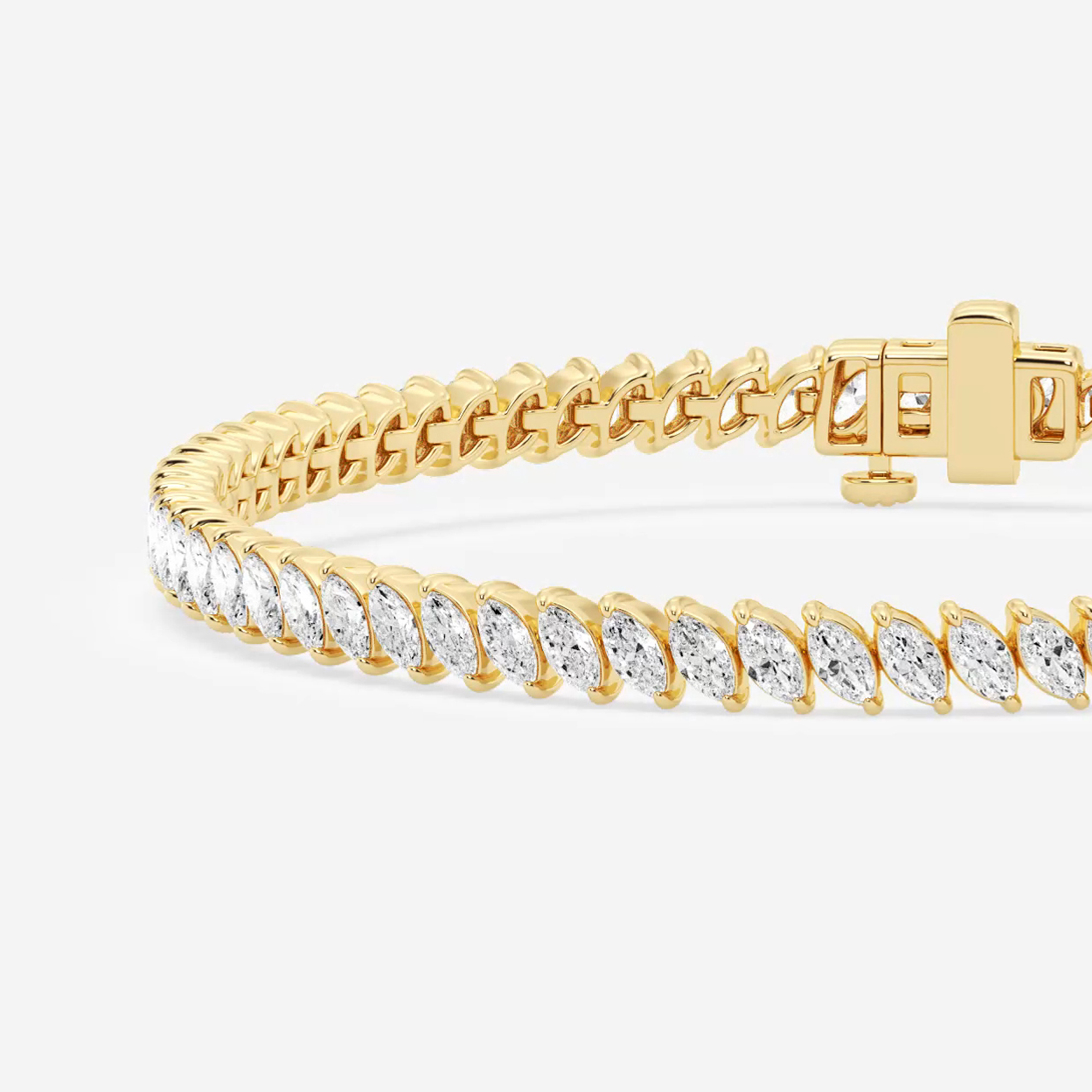 Diagonal Marquise Tennis Bracelet additional view 1