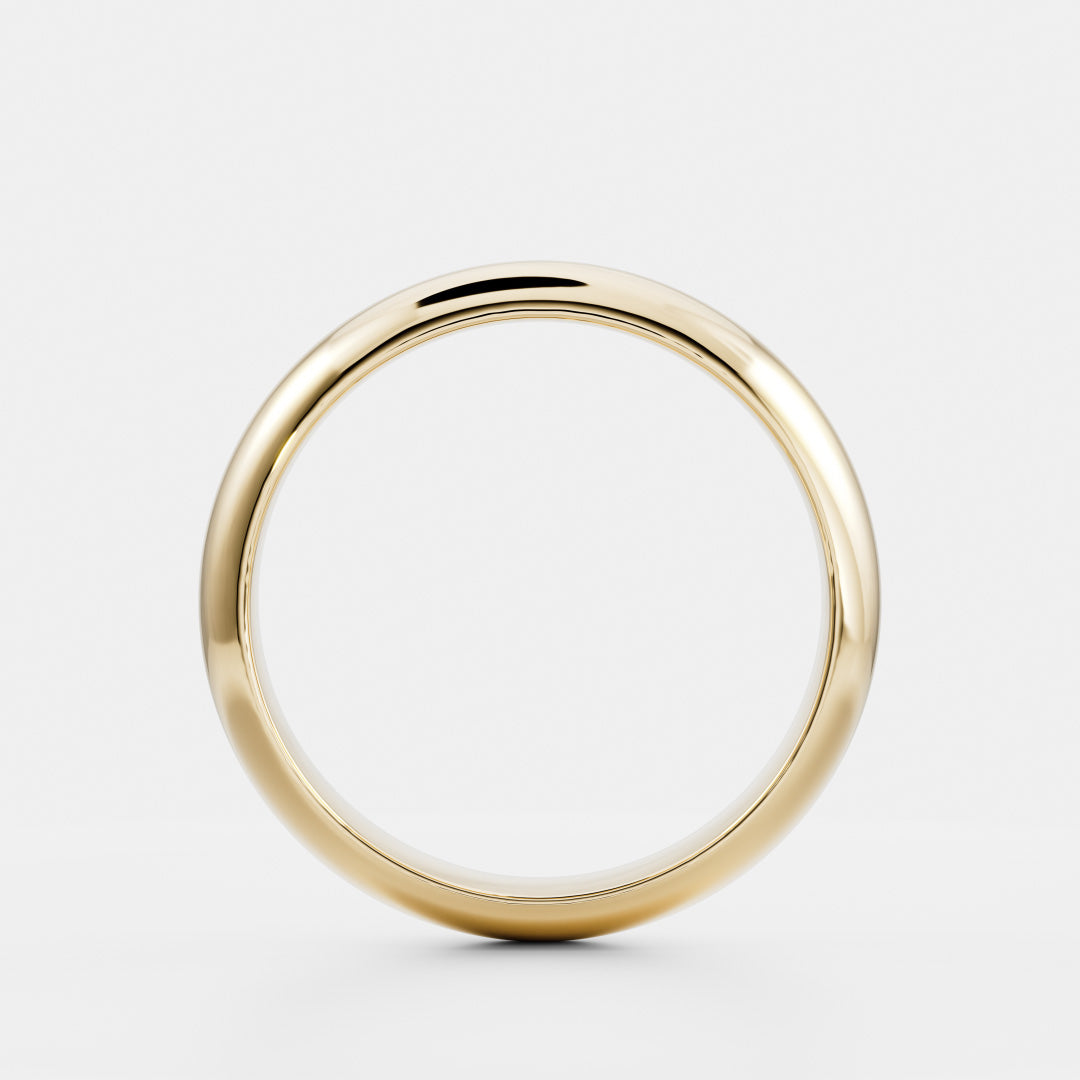 The Elias Ring - Domed Men's Wedding Band additional view 1