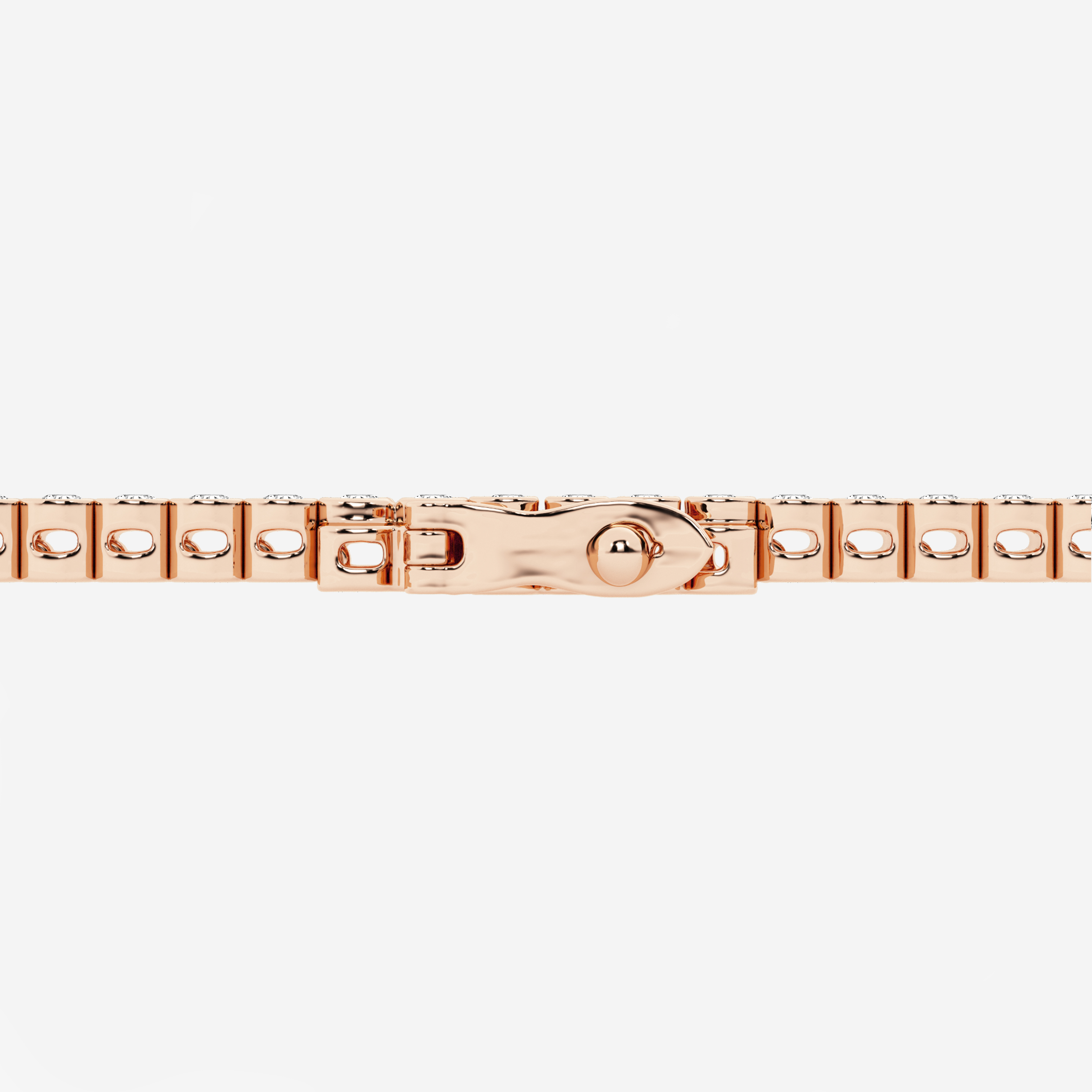 Half Bezel Tennis Bracelet additional view 2