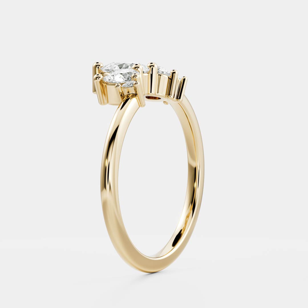 The Eleanor Ring - Crown Wedding Ring additional view 2