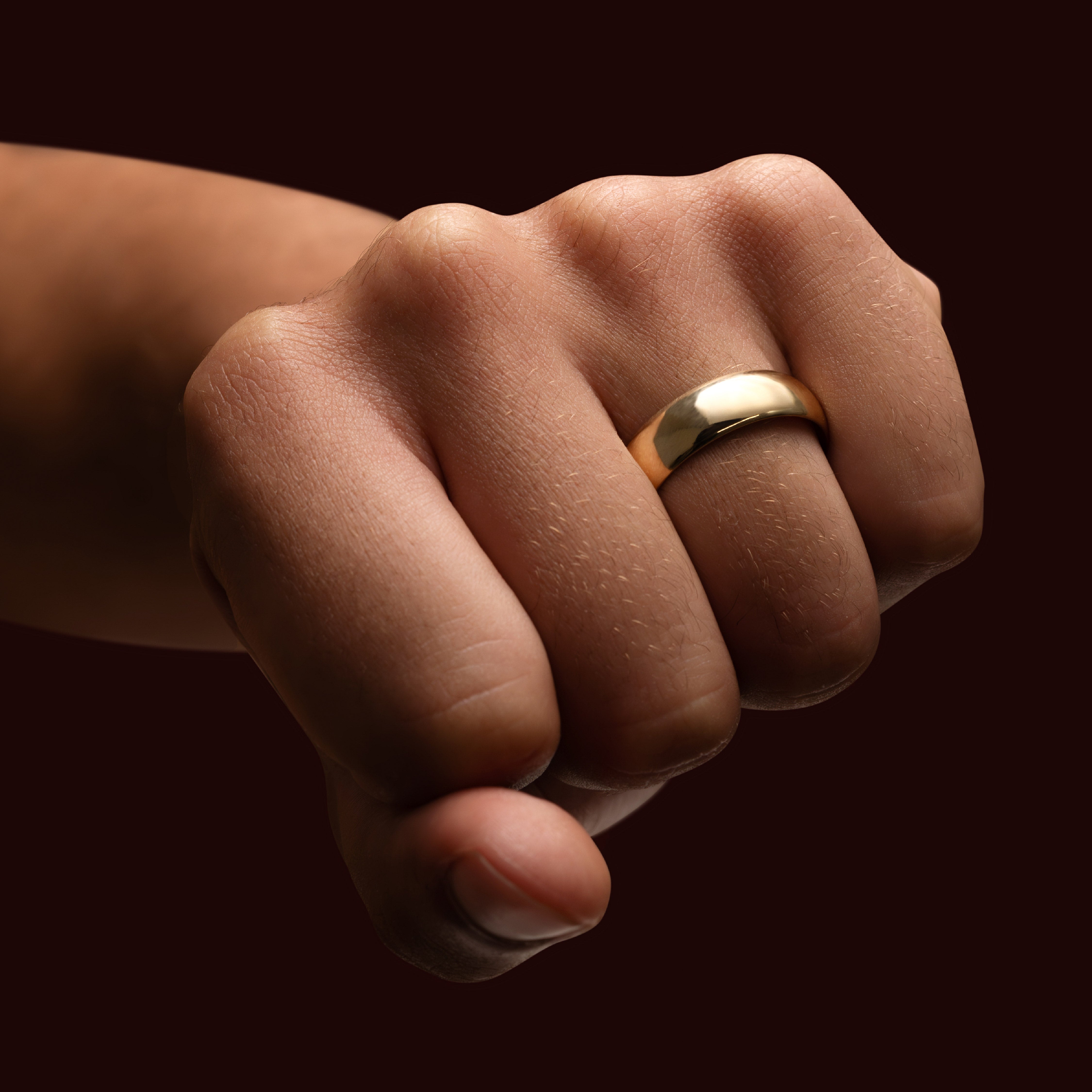 The Theo Ring - Classic Comfort Fit Men's Wedding Band additional view 1