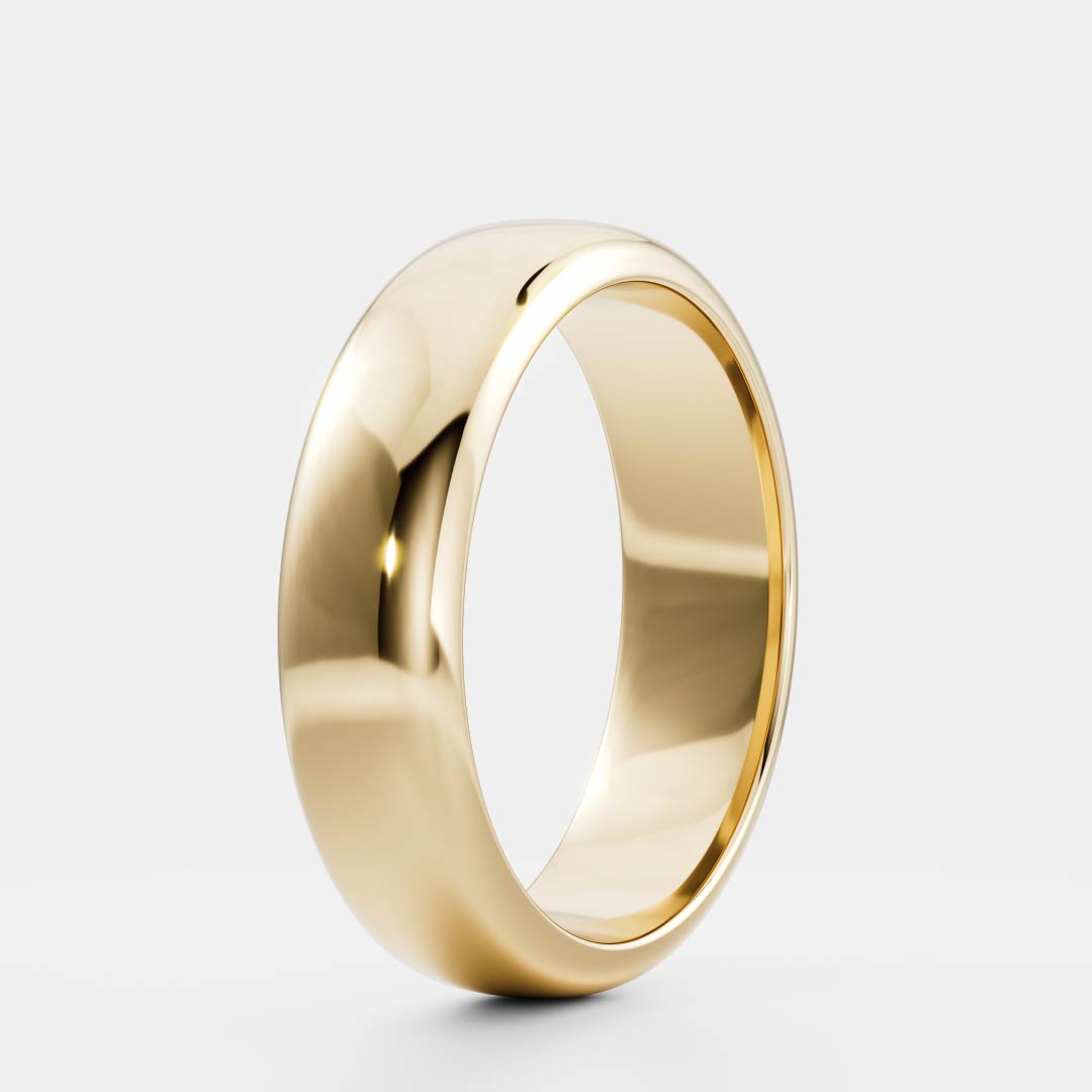 The Theo Ring - Classic Comfort Fit Men's Wedding Band additional view 3