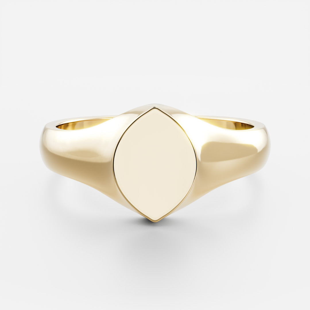 The Eden Ring - Signature Marquise Signet