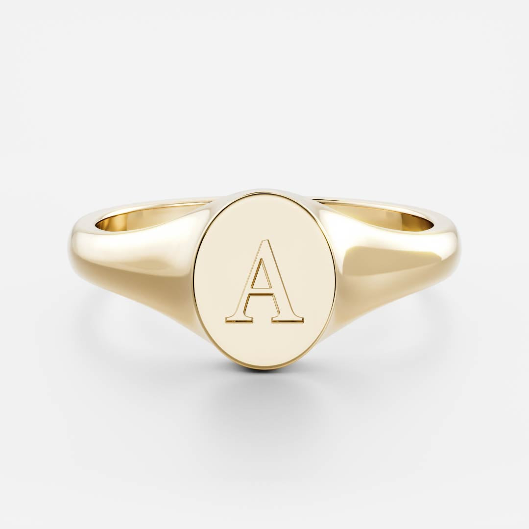 The Eden Ring - Signature Oval Signet additional view 2