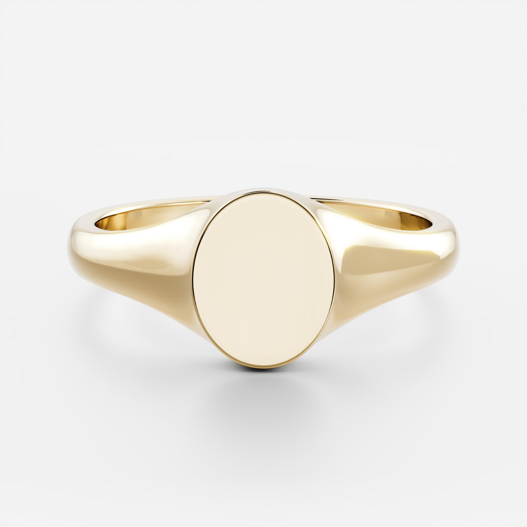 The Eden Ring - Signature Oval Signet