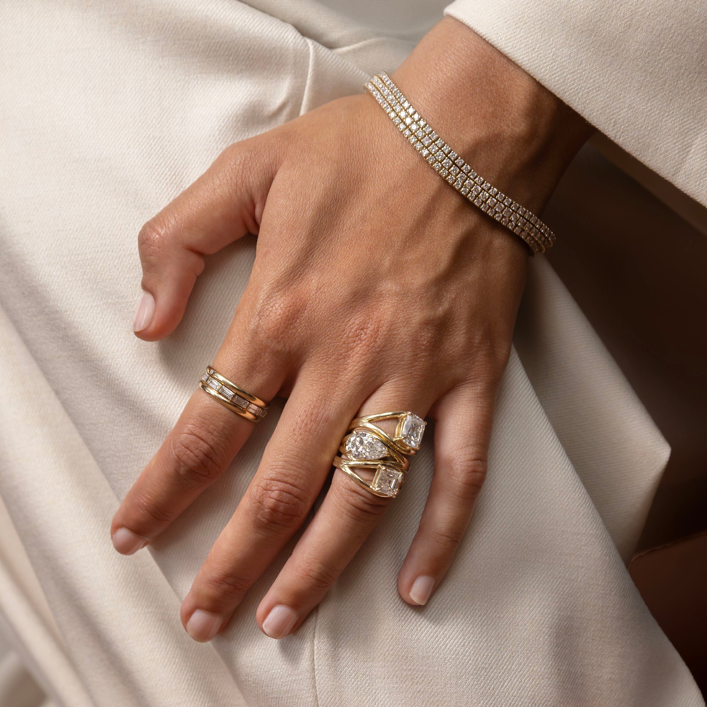 The Thea Ring - Classic Comfort Fit Wedding Ring additional view 1