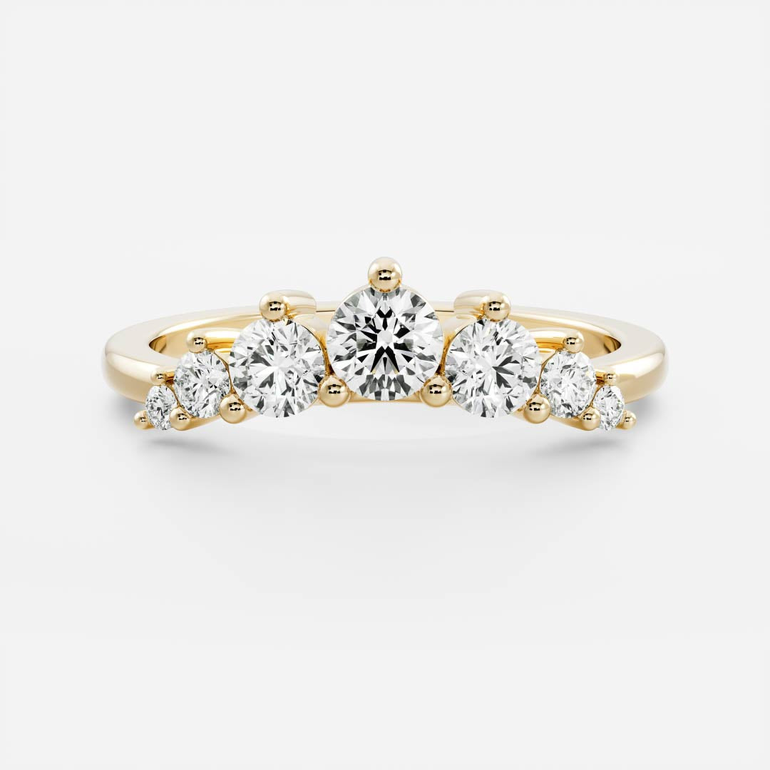 The Grace Ring - Crown Wedding Ring
