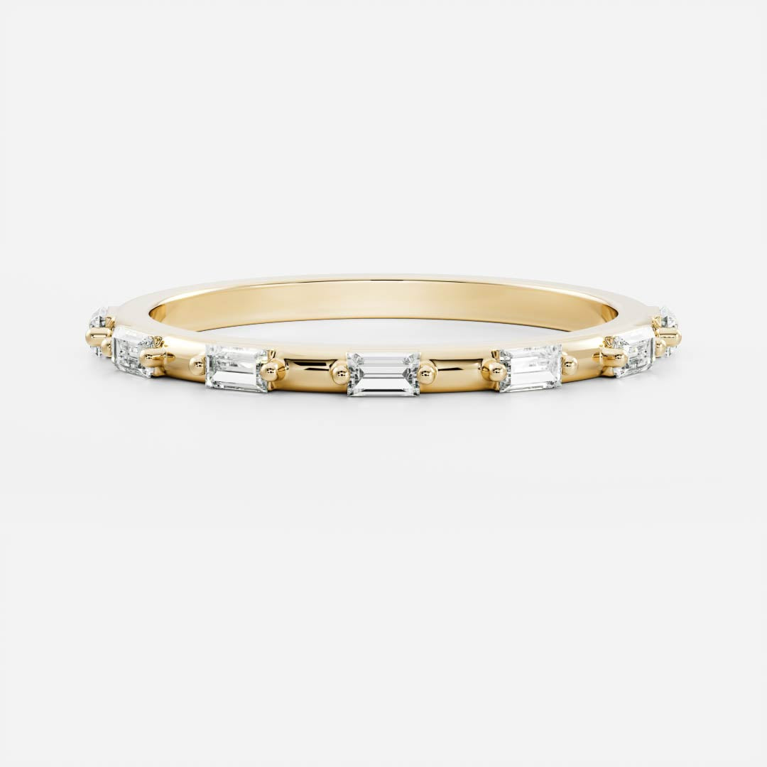 The Kiah Ring - Dainty Baguette Ring