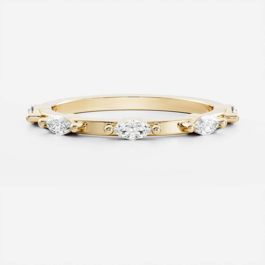 The Zuri Ring - Dainty Marquise Ring