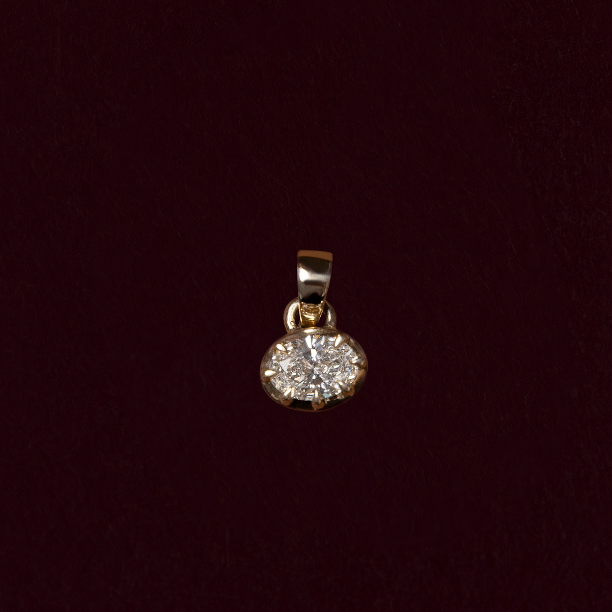 The Allegra Oval Pendant additional view 5