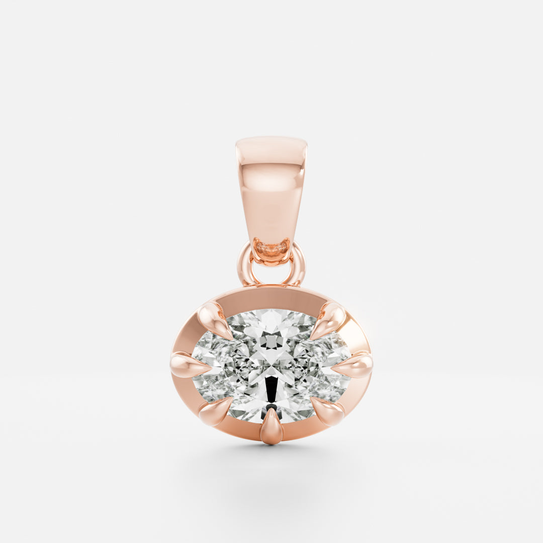 The Allegra Oval Pendant additional view 13
