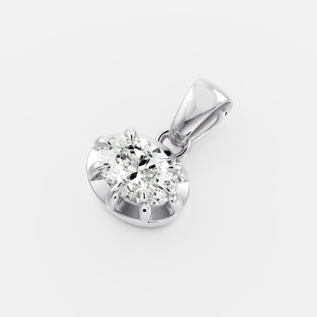 The Allegra Oval Pendant additional view 19
