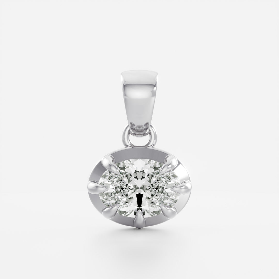 The Allegra Oval Pendant additional view 10