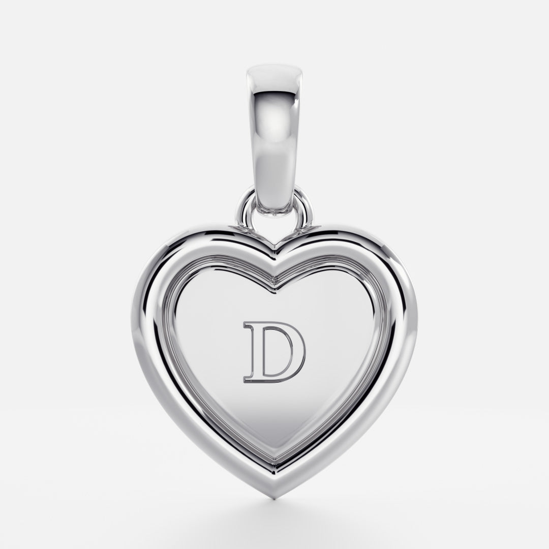 The Signature Heart Letter Pendant additional view 31