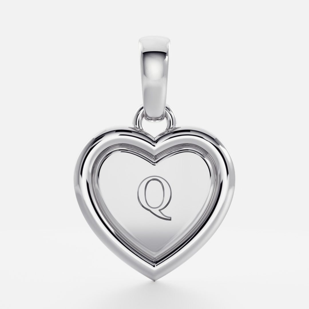 The Signature Heart Letter Pendant additional view 44