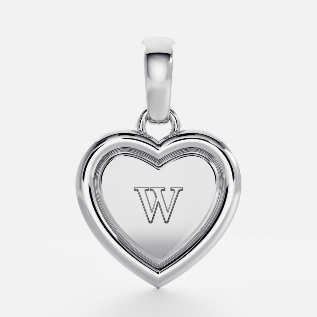 The Signature Heart Letter Pendant additional view 50