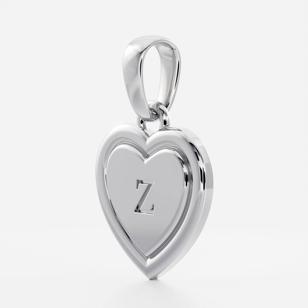 The Signature Heart Letter Pendant additional view 104